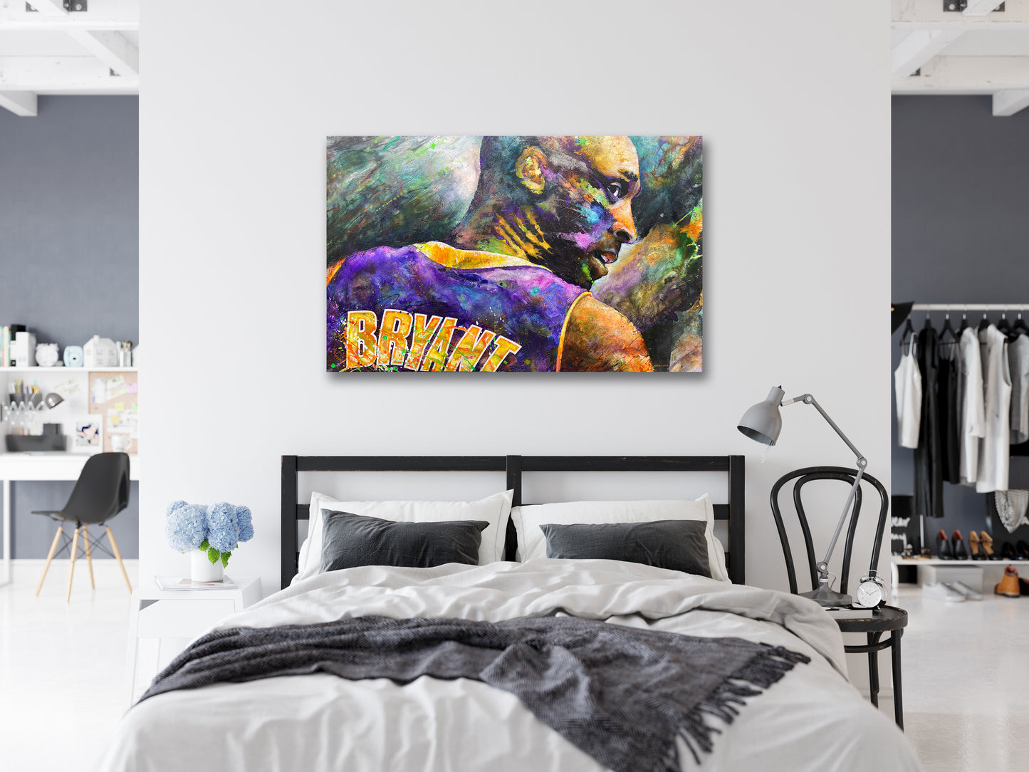 Mamba Vision (맘바의 눈 · Mamba-ui Nun) by Steve Moon, 51" x 32"