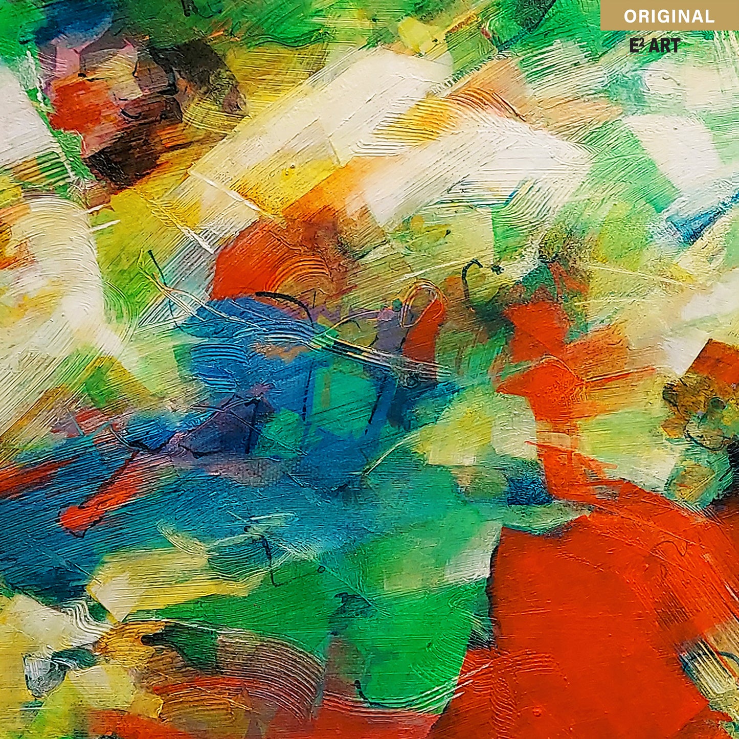Where We Played (우리가 놀던 곳 · Uriga Nolden Got) by Steve Moon, 36" x 18"