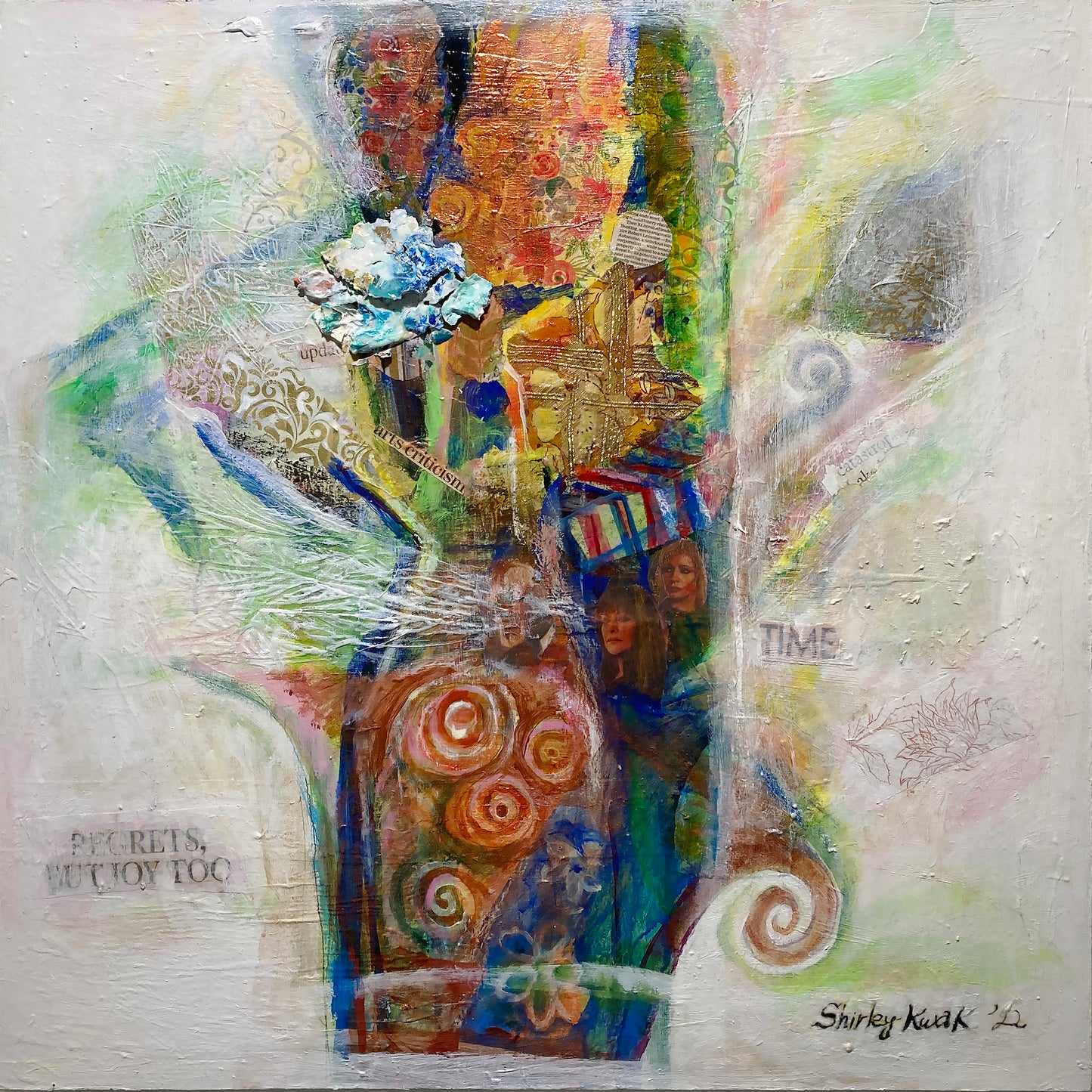 'Before The Art 2' by Shirley Kwak, 32" x 48"