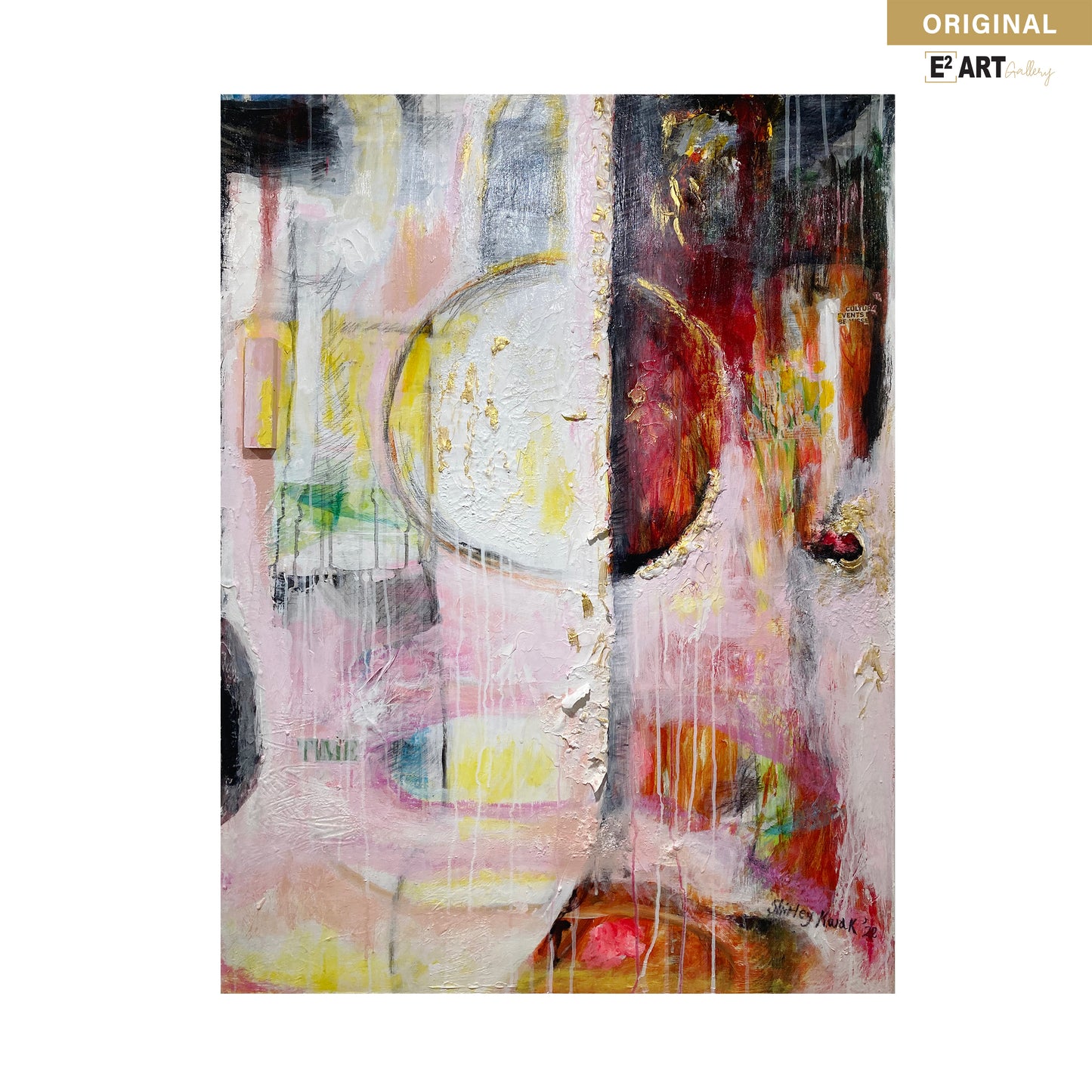 'Before The Art 2' by Shirley Kwak, 32" x 48"