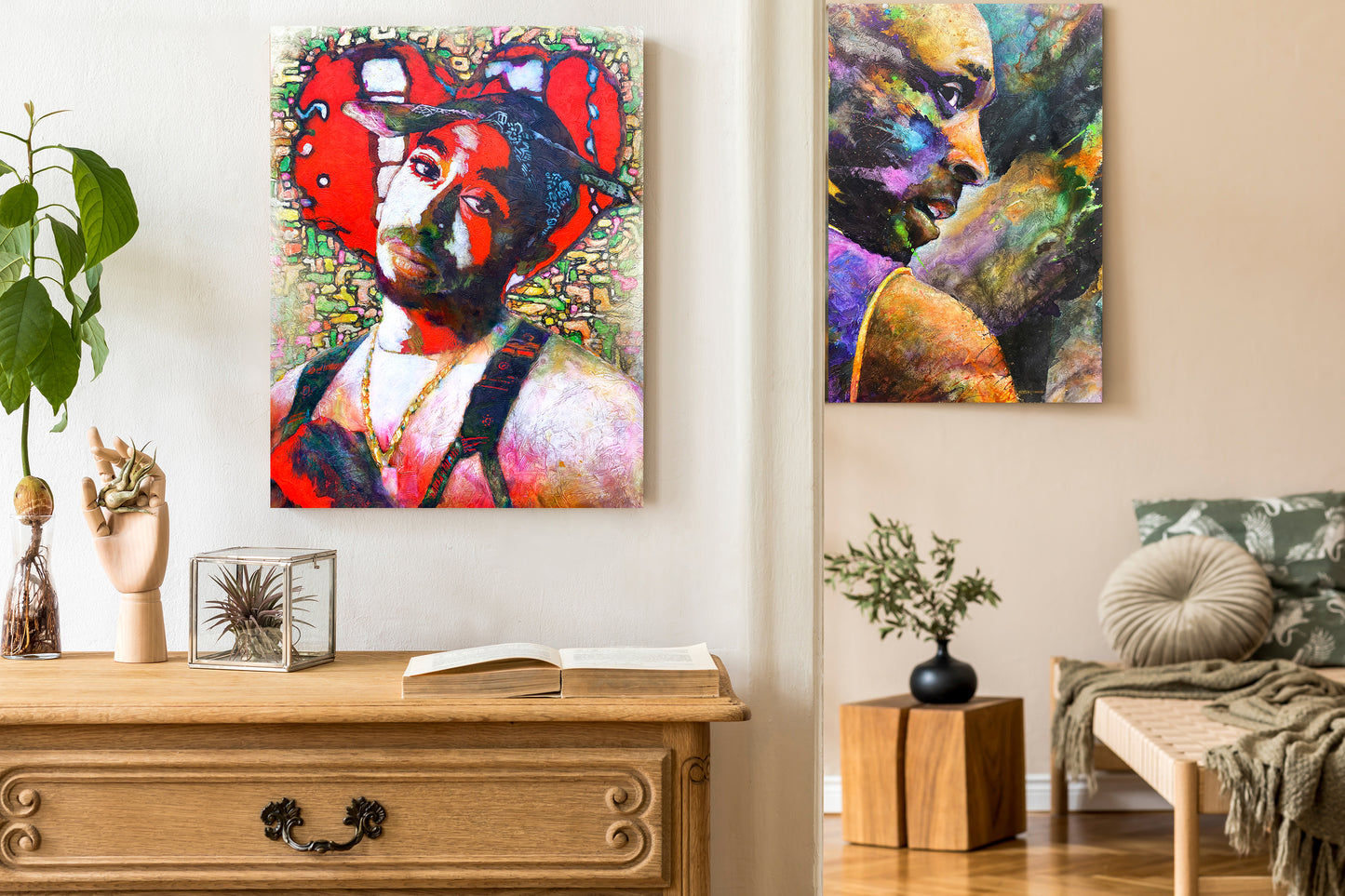 Mamba Vision (맘바의 눈 · Mamba-ui Nun) by Steve Moon, 51" x 32"