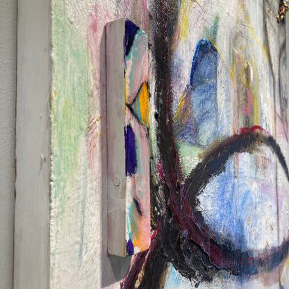 'Before The Art 3' by Shirley Kwak, 36" x 48"
