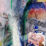'Amor Turip' by Shirley Kwak, 32" x 48"