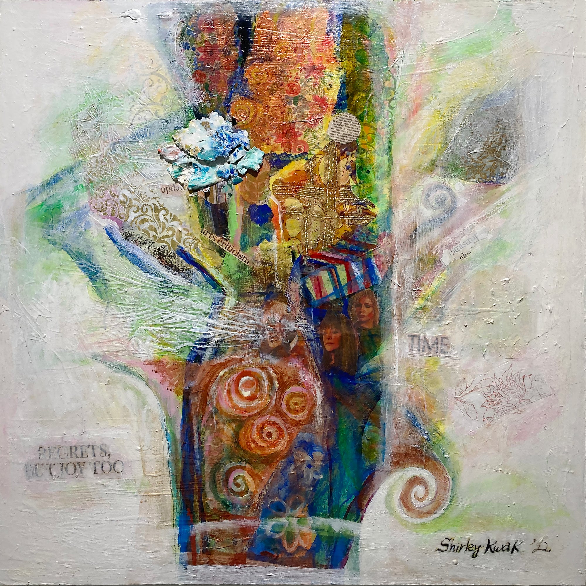 'Before The Art 3' by Shirley Kwak, 36" x 48"
