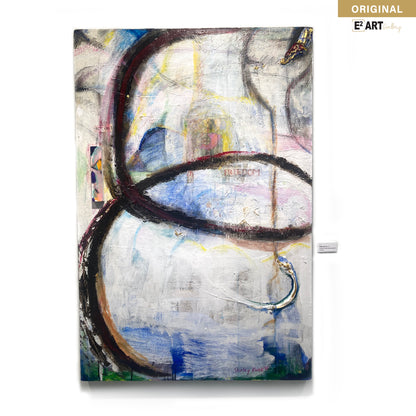 'Before The Art 3' by Shirley Kwak, 36" x 48"