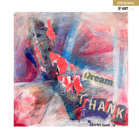 'Dream A' by Shirley Kwak, 12" x 12"