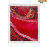 'Galaxy Red 1' by Shirley Kwak, 11" x 14"