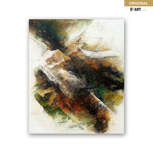 Inwang’s Voice (인왕의 목소리 · Inwang-ui Moksori) by Steve Moon, 48" x 40"