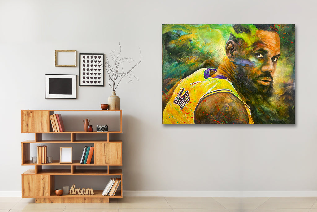 Crown in Motion (움직이는 왕관 · Umjigineun Wanggwan) by Steve Moon, 48" x 36"